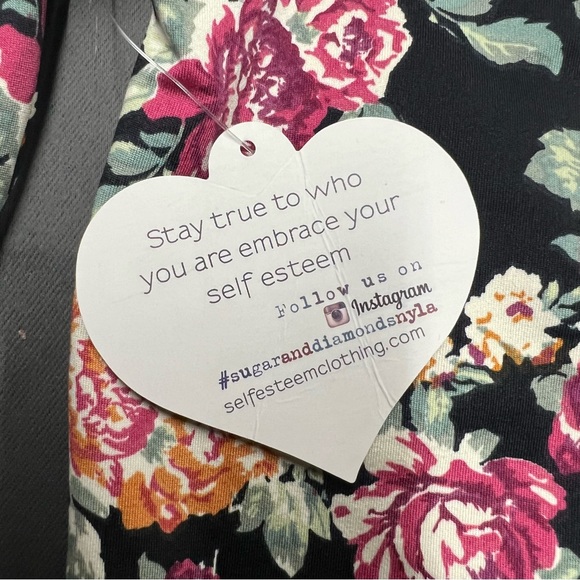 🌴Women’s Self Esteem V Neck Cinch Front Puffed Shoulder Long Sleeve Shirt - Picture 11 of 11